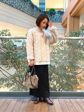 森まどかさん（レディース・153cm）の秋コーディネート