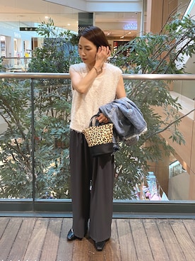 森まどかさん（レディース・153cm）の秋コーディネート