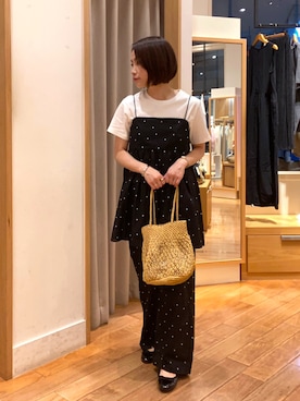 森まどかさん（レディース・153cm）の夏コーディネート