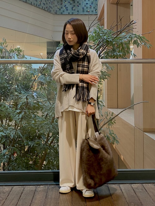 セール】とろみwarmストレートイージーパンツ（その他パンツ）｜fredy