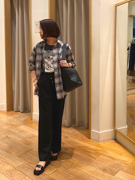 森まどかさん（レディース・153cm）の夏コーディネート