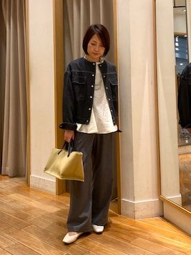 森まどかさん（レディース・153cm）の春コーディネート