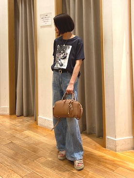 森まどかさん(レディース・153cm)の夏コーディネート