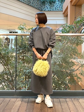 森まどかさん（レディース・153cm）の秋コーディネート