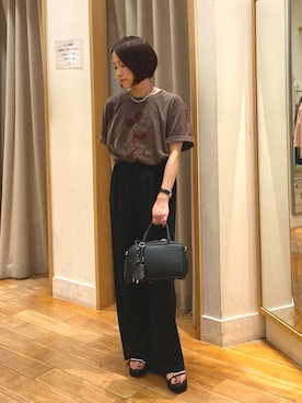「ミッキー」｜森まどかさん（レディース・153cm）の秋コーディネート