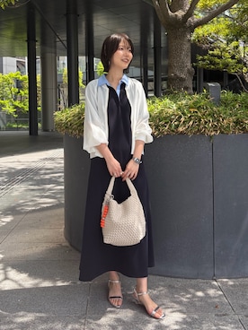 「NOLLEY’S（ノーリーズ）のアイテム」を使った、wataさん（レディース・164cm）の春コーディネート