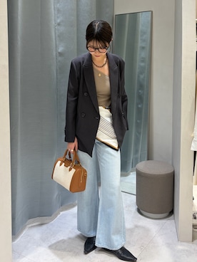 「grace grace （グラスグラス）のアイテム」を使った、wataさん（レディース・164cm）の春コーディネート