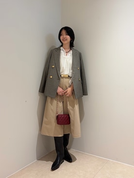 「キュロット」｜wataさん（レディース・164cm）の秋コーディネート