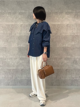 「初秋コーデ」｜wataさん（レディース・164cm）の夏コーディネート