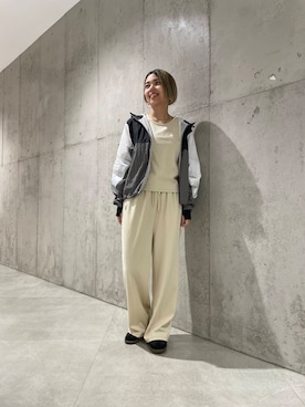 「アイテム（水着）」を使った、カワノさん（レディース・161cm）の秋コーディネート