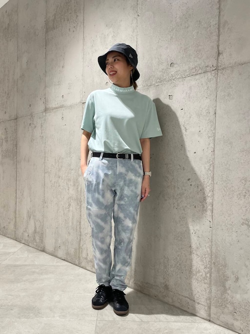 Tシャツ・カットソー NEW ERA GOLF SS MID NECK T-SHIRTS 5FT714 セール】NEW ERA GOLF SHORT-SLEEVE MID NECK T-SHIRTS（Tシャツ