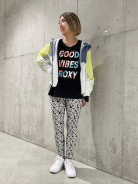 「アイテム（水着）」を使った、カワノさん（レディース・161cm）の秋コーディネート
