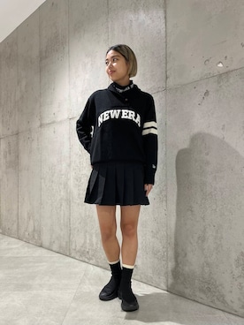 「ゴルフ」｜カワノさん（レディース・161cm）の秋コーディネート