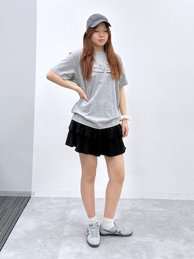 「LMCのアイテム」を使った、yumenoさん（レディース・168cm）の春コーディネート