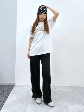「LMCのアイテム」を使った、yumenoさん（レディース・168cm）の春コーディネート