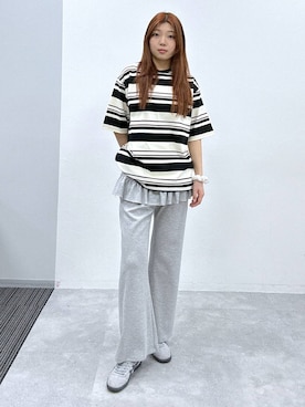 「DEARSTALKER（ディアストーカー）のアイテム」を使った、yumenoさん（レディース・168cm）の春コーディネート