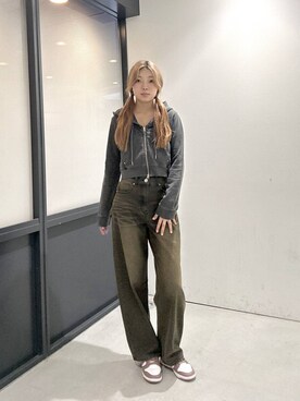 「Midnight Move（ミッドナイトムーブ）のアイテム」を使った、yumenoさん（レディース・168cm）の秋コーディネート