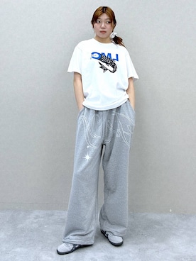 「LMCのアイテム」を使った、yumenoさん（レディース・168cm）の春コーディネート