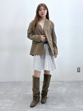 yumenoさん（レディース・168cm）の春コーディネート