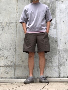 「UNIQLO U」｜たまにさん（メンズ・172cm）の春コーディネート