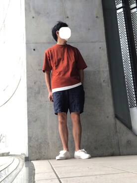 「UNIQLO U」｜たまにさん（メンズ・172cm）の夏コーディネート