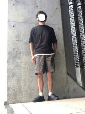 「ウェストポーチ」｜たまにさん（メンズ・172cm）の夏コーディネート