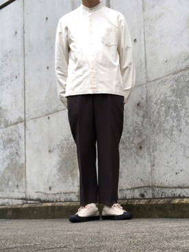 「UNIQLO U」｜たまにさん（メンズ・172cm）の夏コーディネート