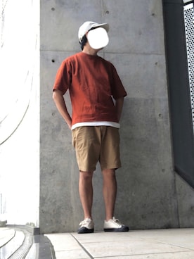 Tシャツ カットソー オレンジ系 を使ったメンズ人気ファッションコーディネート Wear Tシャツ カットソー オレンジ系 を使ったメンズ人気ファッションコーディネート Wear