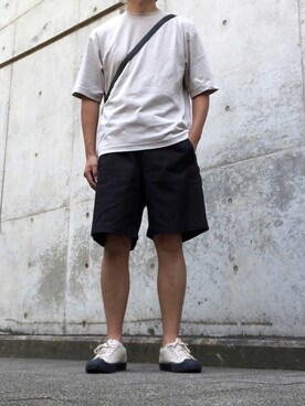 「UNIQLO U」｜たまにさん（メンズ・172cm）の夏コーディネート