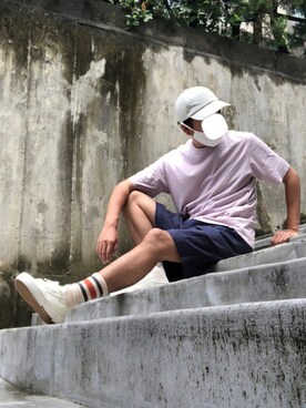 たまにさん（メンズ・172cm）の夏コーディネート