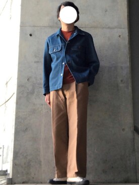 Uniqlo ユニクロ のデニムジャケットを使った ブルゾン のメンズ人気ファッションコーディネート Wear