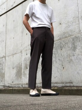 「UNIQLO U」｜たまにさん（メンズ・172cm）の夏コーディネート