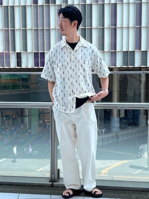 【SHIPS別注】THE ALASKAN: OPEN IKAT S/S