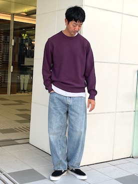 「SHIPS（シップス）のアイテム」を使った、大田さん（メンズ・176cm）の秋コーディネート
