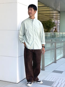 大田さん（メンズ・176cm）の秋コーディネート