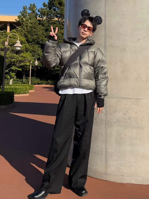 セール】Super160's ウールギャバベルトパンツ（その他パンツ