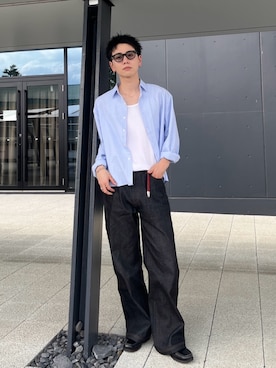 「アイテム（タンクトップ）」を使った、suj_rntr72さん（メンズ・176cm）の秋コーディネート