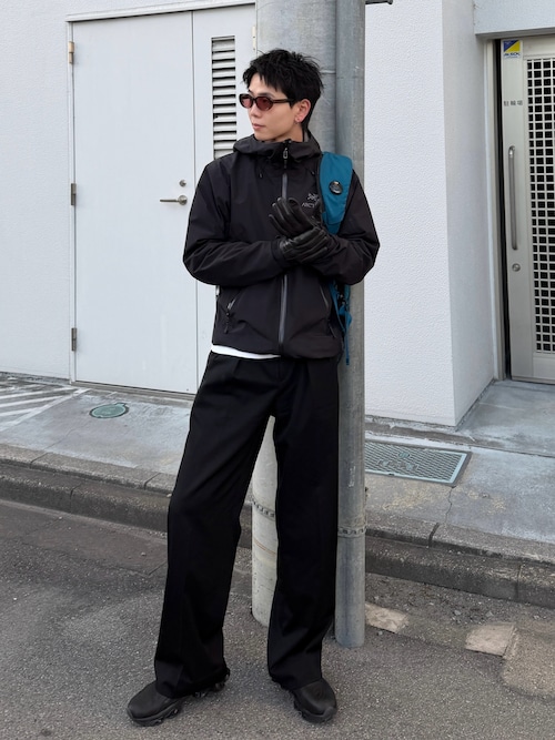 セール】Super160's ウールギャバベルトパンツ（その他パンツ