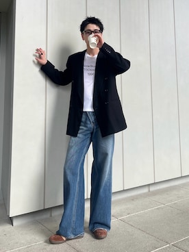 「アイテム（テーラードジャケット）」を使った、rintarouさん（メンズ・176cm）の秋コーディネート