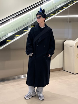 「アイテム（メガネ）」を使った、rintarouさん（メンズ・176cm・20代）の秋コーディネート