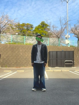 「Lee（リー）のアイテム」を使った、がぶさん（メンズ・175cm）の春コーディネート