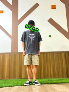 がぶさん(メンズ・175cm)の夏コーディネート
