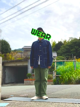 がぶさん(メンズ・175cm)の秋コーディネート