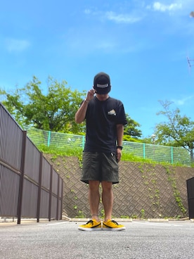 「PUMA（プーマ）のアイテム」を使った、がぶさん（メンズ・175cm）の夏コーディネート
