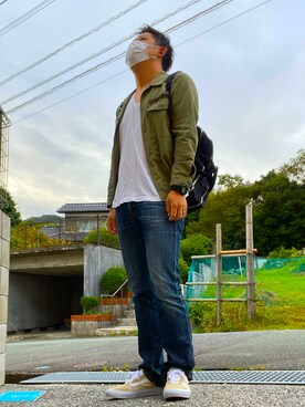 Vans バンズ のスニーカー ベージュ系 を使ったメンズ人気ファッションコーディネート Wear