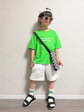 lenlen_rinrinさん（キッズ・110cm）の春コーディネート
