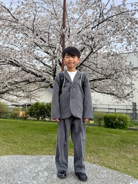 「MARKEY'S（マーキーズ）のアイテム」を使った、lenlen_rinrinさん（キッズ・110cm）の春コーディネート