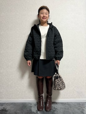「アイテム（バッグ）」を使った、lenlen_rinrinさん（キッズ・110cm）の秋コーディネート