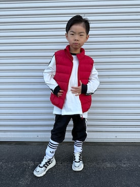 lenlen_rinrinさん（キッズ・110cm）の春コーディネート