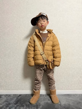 「Port（ポート）のアイテム」を使った、lenlen_rinrinさん（キッズ・110cm）の冬コーディネート